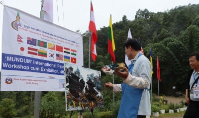 काठमाडौंमा ‘मुन्दुम अन्तर्राष्ट्रिय चित्रकला प्रदर्शनी २०८०’ हुँदै 